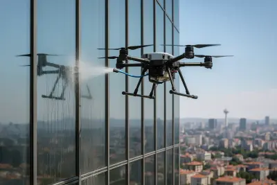 Ankara’da Dış Cephe Temizliği: Vinç, Drone ve Halatlı Yöntemler