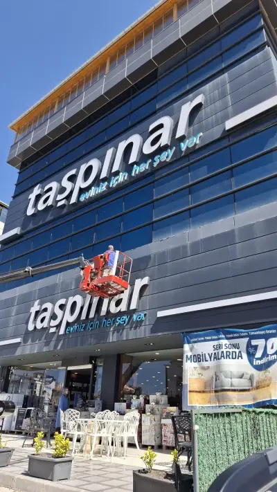 DeltaWash Ankara profesyonel temizlik çalışması - DisCephe TaspınarAWM1