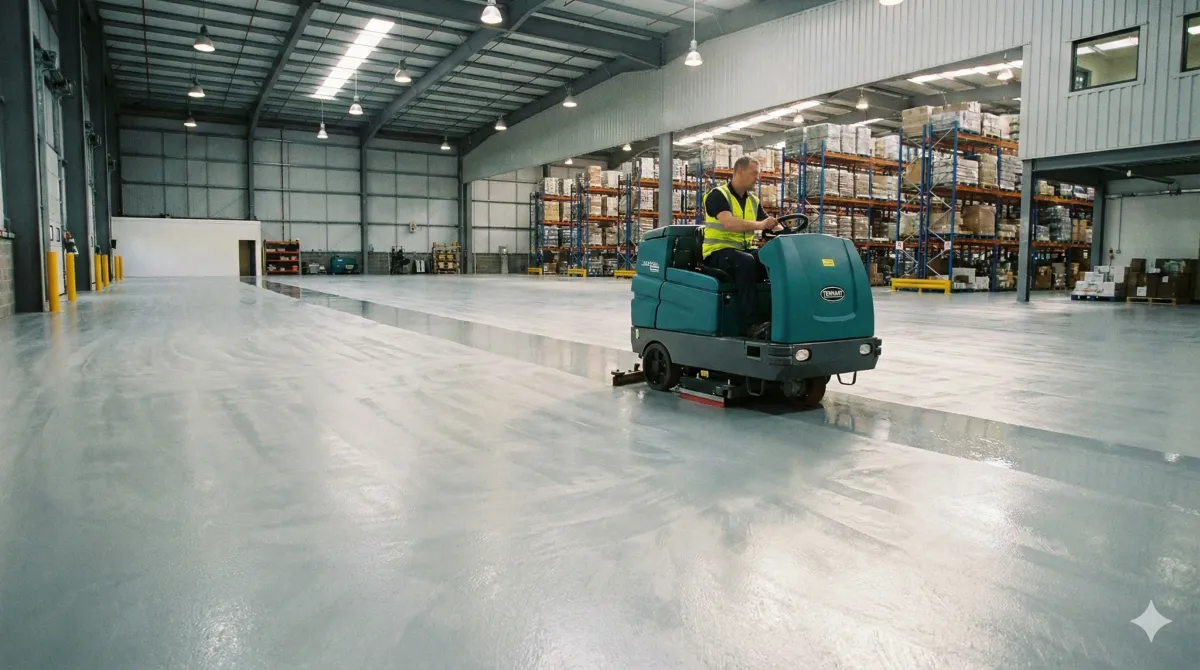 Ankara Epoksi Zemin Temizliği: Endüstriyel Zemin Yıkama