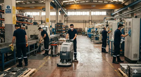 Ankara Fabrika Temizliği: Endüstriyel Tesis Temizlik Hizmeti