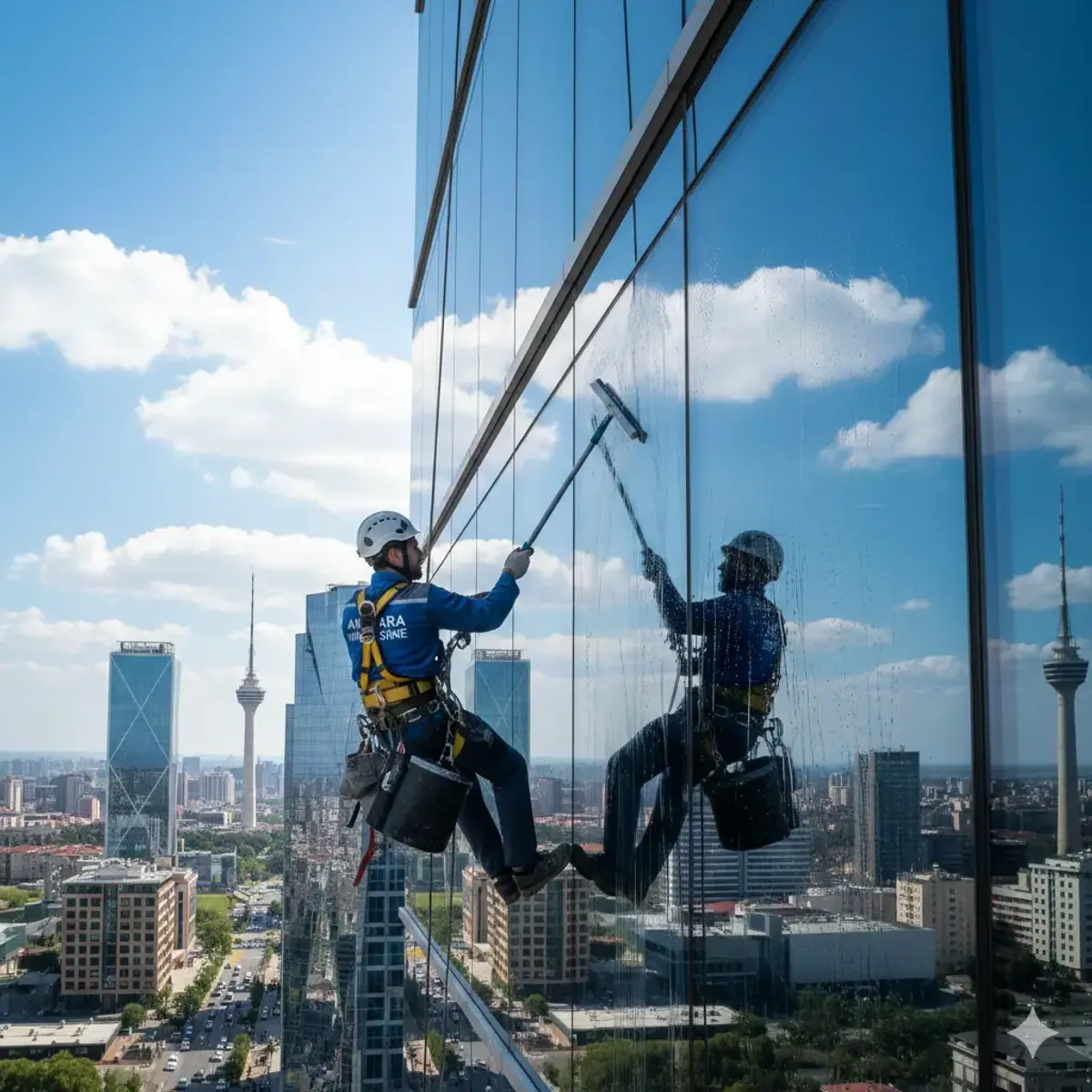 Ankara Dış Cephe Temizliği | Profesyonel Bina Cephe Yıkama Hizmeti