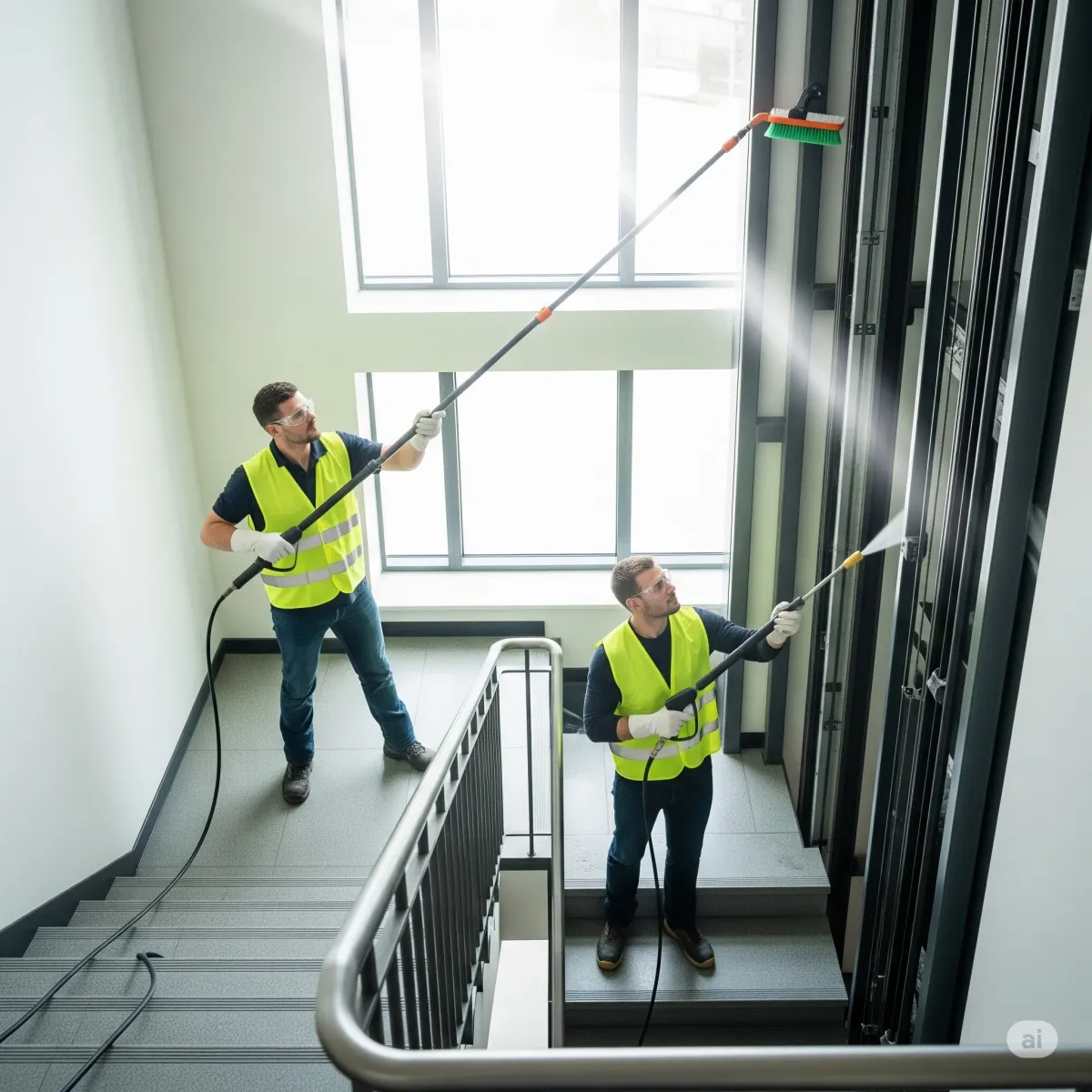 Ankara Merdiven ve Asansör Boşluğu Temizliği | Profesyonel Ortak Alan Temizliği