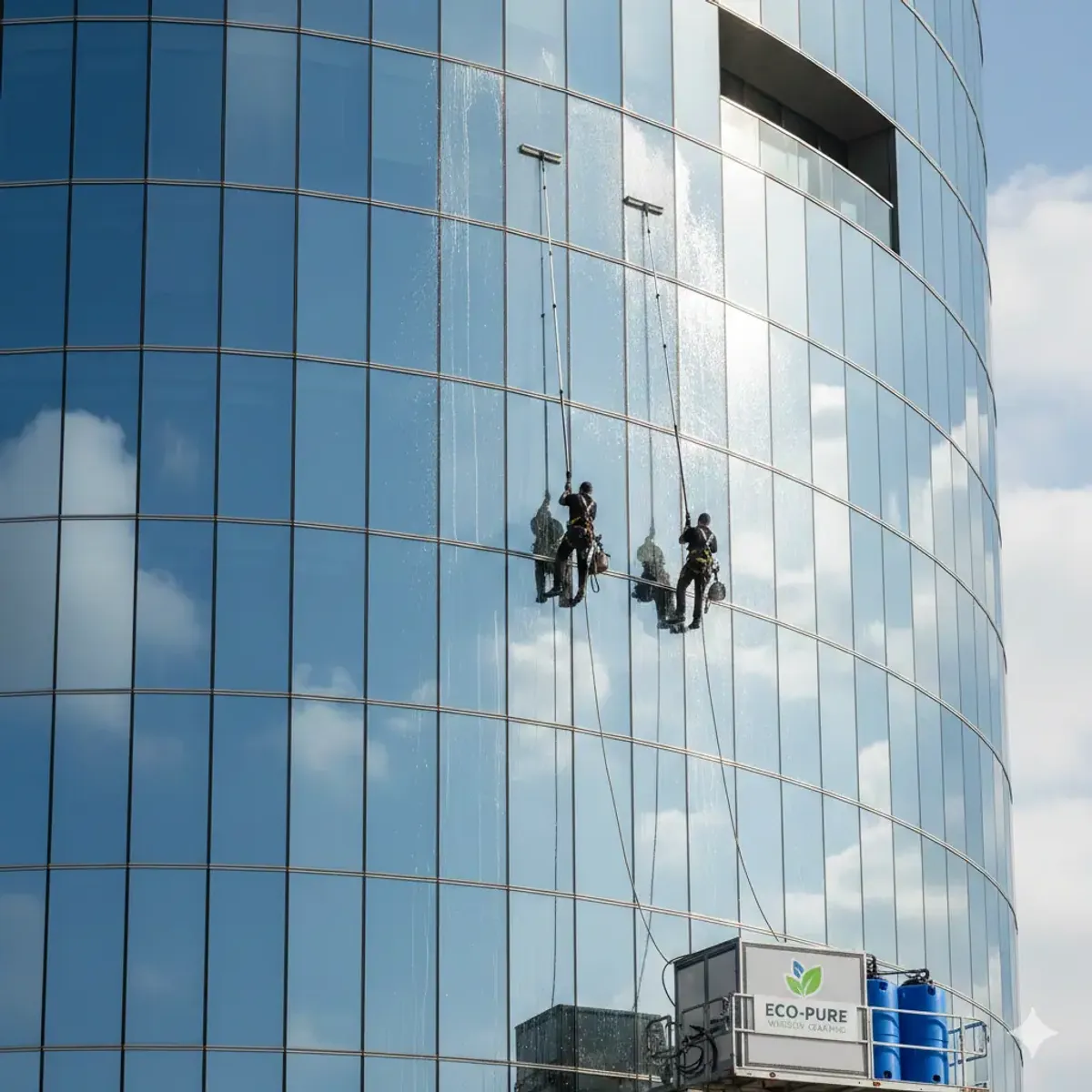 Ankara Dış Cephe Cam Temizliğinde Saf Su Teknolojisi