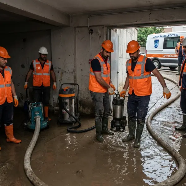 Ankara Su Baskını Sonrası Temizlik | Acil Müdahale ve Restorasyon