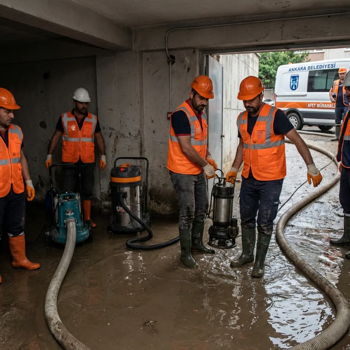 Ankara Su Baskını Sonrası Temizlik | Acil Müdahale ve Restorasyon