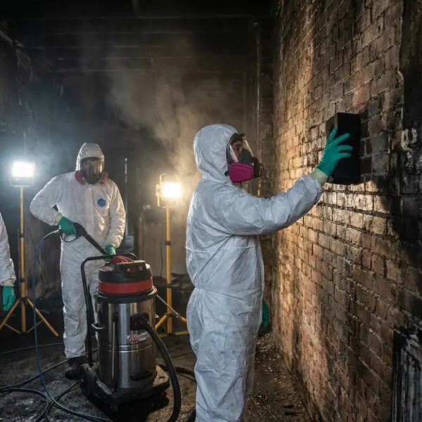 Ankara Yangın Sonrası Temizlik | İs ve Duman Hasarı Temizliği