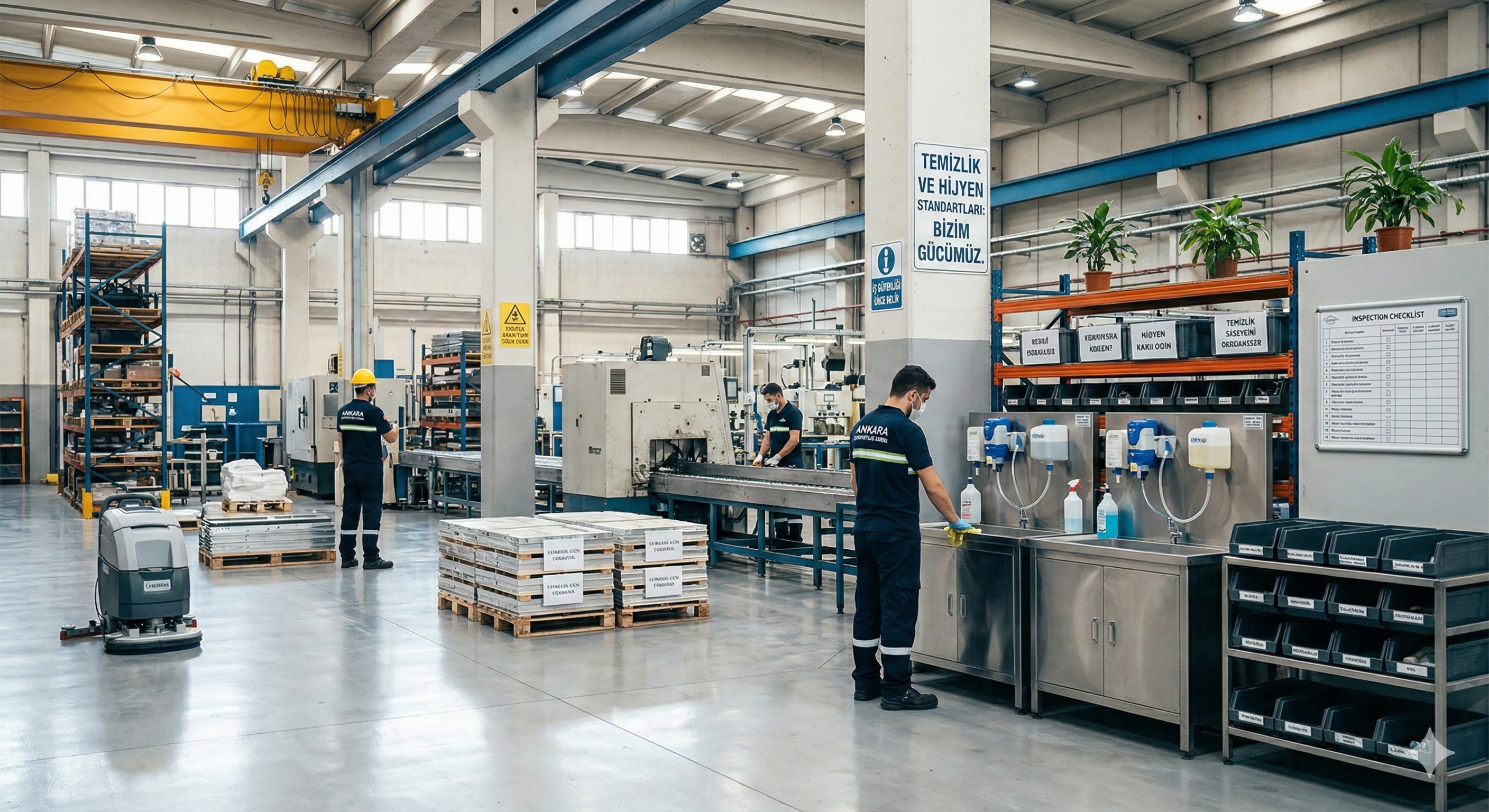 Ankara Fabrika Temizliği: Fiyatlar, Süreç ve İhtiyaç Analizi