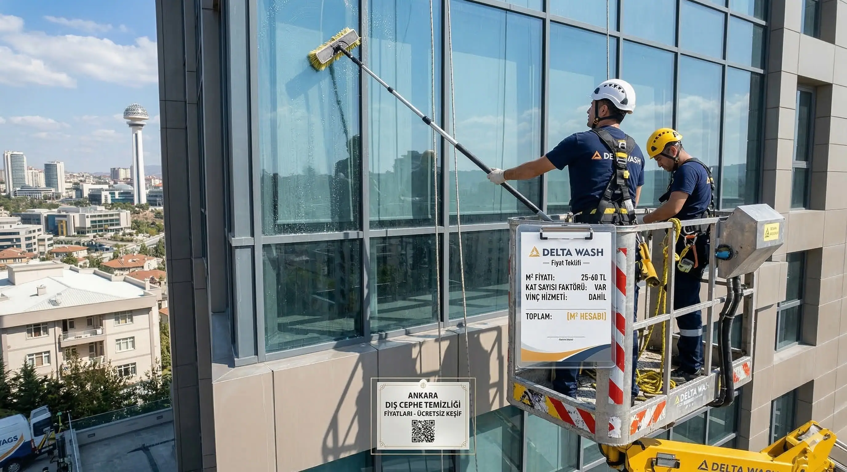 Ankara dış cephe temizliği fiyatlandırma ve teklif