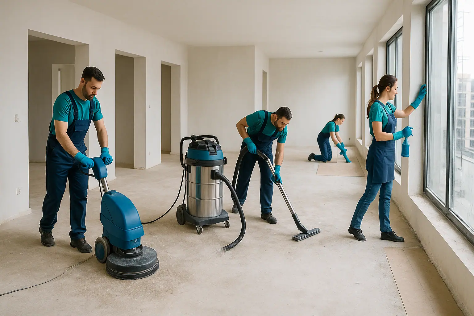 Ankara İnşaat Sonrası Detaylı Temizlik | Ağır Kir Çözümü