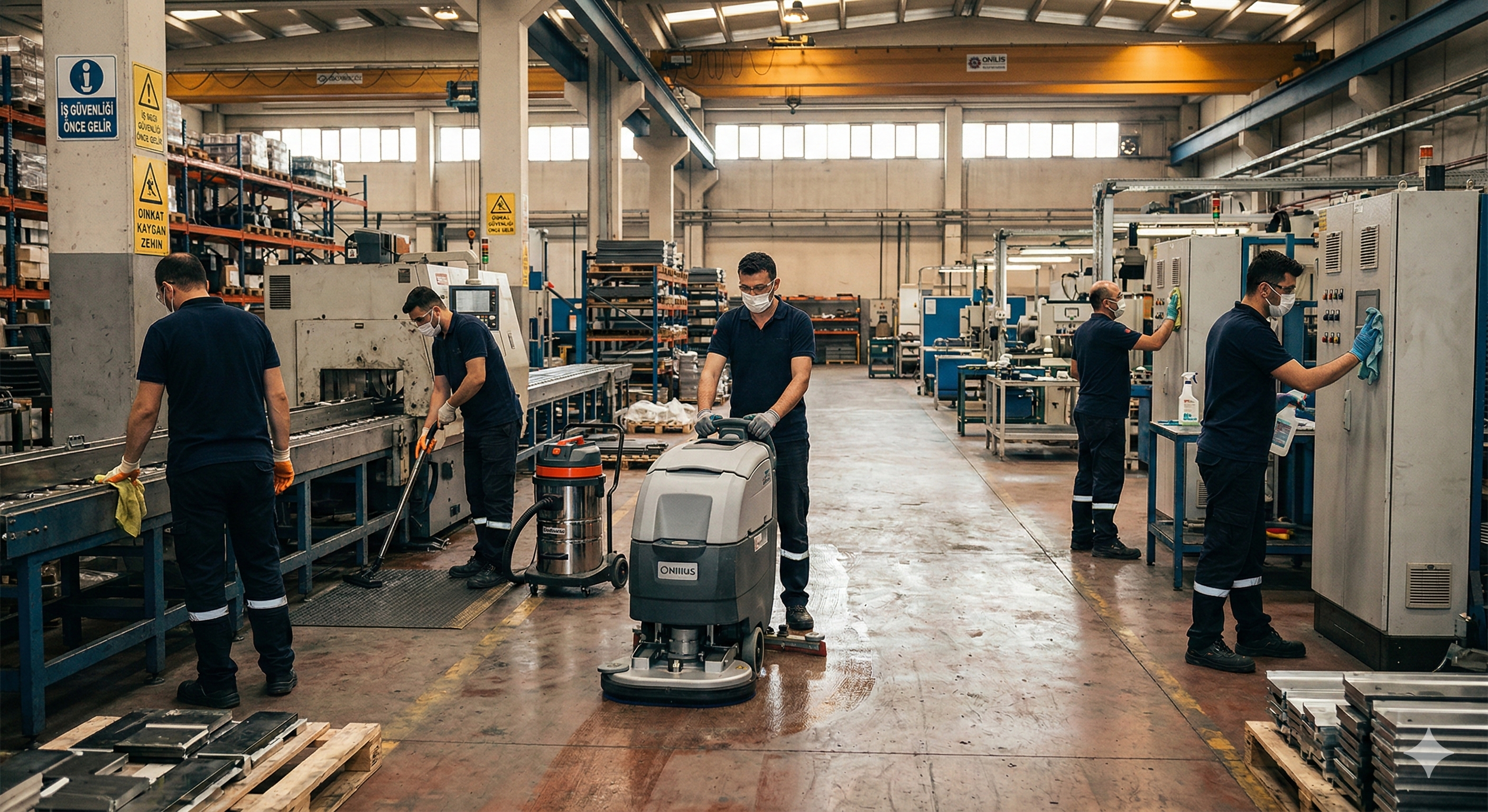 Ankara Fabrika Temizliği: Endüstriyel Tesis Temizlik Hizmeti
