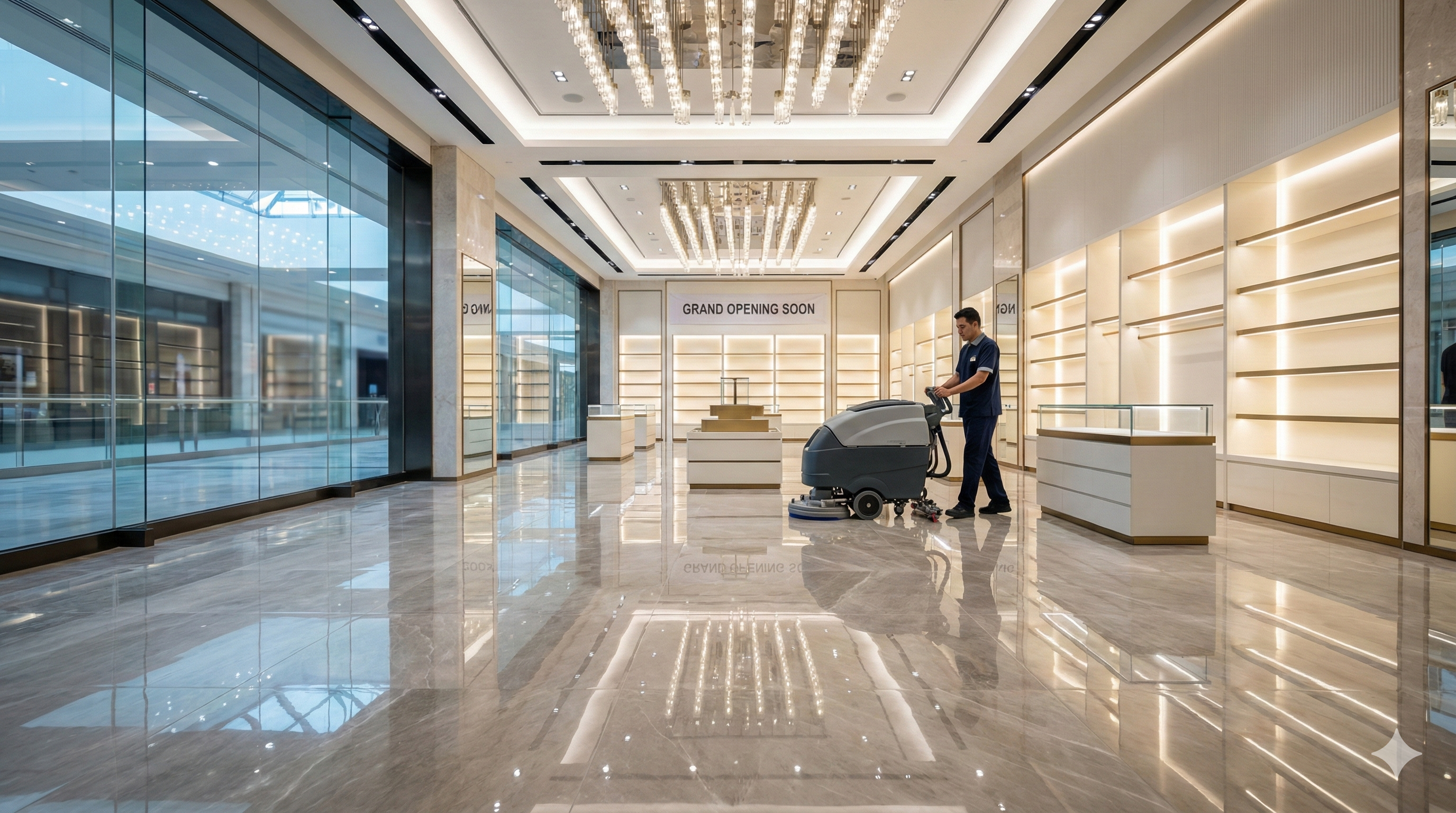 Ankara Mağaza Temizliği ve İnşaat Sonrası Kurulum Hizmeti